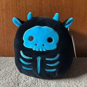 Squishmallow Tegan the Cow Skeleton 8”